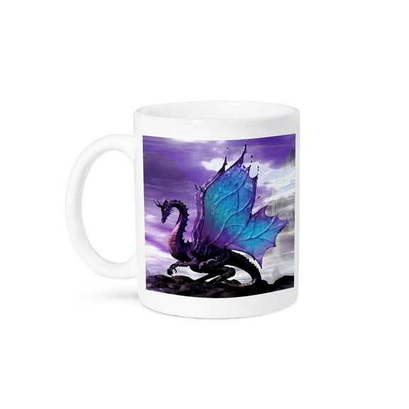 3dRose, Fairytale Dragon, 15oz Mug