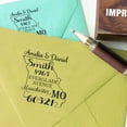 thumbnail image 3 of Printtoo Missouri City Map Custom Return Address Wood Mounted Personalized Rubber Stamp, 3 of 4