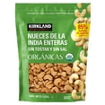 thumbnail image 1 of Nueces de la India Enteras sin Tostar y Sal Organicas Kirkland 1.13 kg, 1 of 2