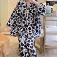 thumbnail image 7 of Extra Size 300 Catty Autumn Winter New Pajamas Female Explosive Cute Student Loose Home Set Can  Worn Outside Pijamas Women, 7 of 7