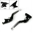 thumbnail image 1 of Adjustable Folding Extendable Brake Clutch Levers For Suzuki GSXR1300 08-14 Silver, 1 of 1