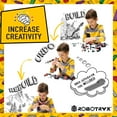 thumbnail image 4 of JitteryGit Robotryx Grindburst | Stem Toys Robot Toys Boys Toys ages 5 6 7 8 9 10 to 11 Building Toys Kids Gifts | Juguetes Para NiÃ±os, 4 of 7
