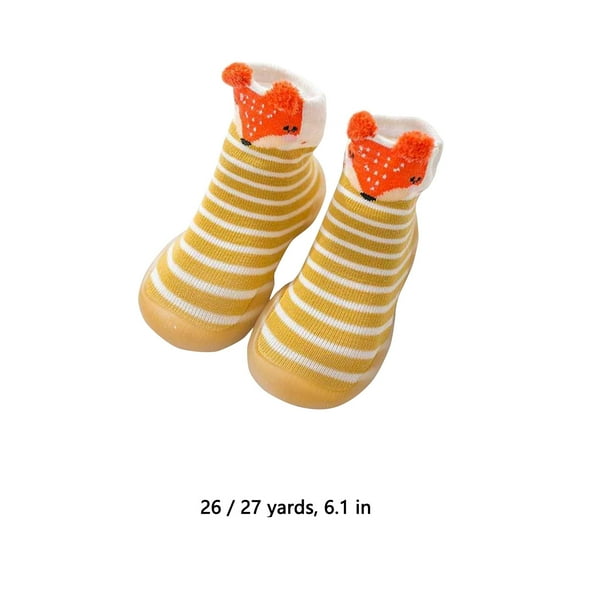 Xihbxyly Zapatos para Bebé, Tejido Suave y Transpirable, Suela Antideslizante de Tpr, Cómodos, para Usar En Cualquier Temporada, Unisex, Aptos para Niños de 1 a 4 Años, Paquete de 1 Par.