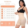 thumbnail image 7 of Werena Shapewear Shorts Tummy Control for Women High Waisted Body Shaper Underwear Slimming Slip Shorts Under Dresses, 7 of 7