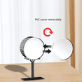 thumbnail image 5 of Lámpara de pared magnética portátil desmontable con LED redondo, fuente de luz de tres colores, carga USB ajustable, luz de noche de perforación sin cables, 5 of 5