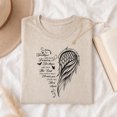 thumbnail image 3 of Jollimate Goodbyes Are Not Forever Memorial T-Shirt, Remembrance Graphic Tee, Women's Shirt, 3 of 6