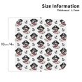 thumbnail image 2 of Lsque DOG IS WEARING PIRATE COSTUME Pattern 4" Drink Coasters Set of 4, PVC Leather Absorbent Coasters, Table Coaster Set Decorative Coffee Cup Coasters Housewarming Gift-Square, 2 of 6