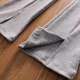 thumbnail image 6 of hotojiny Toddler Girls Wide Leg Sweatpants Kids Ice Silk Sweat Pants for Little Girls High Waist Bell Bottom Activewear 2-13 Years, 6 of 6