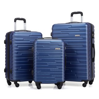 Rolite Explorer 3-Piece Expandable Spinner Luggage Set - Purple ...