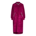 thumbnail image 2 of Joyspun Women's Oversized Hooded Plush Lounger, Size XS-3X, 2 of 5