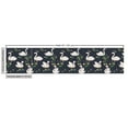 thumbnail image 2 of Ambesonne Swan Fabric by the Yard Upholstery, Lilies Cattails Waterfowls, 1 Yard, Multicolor, 2 of 4