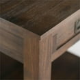 thumbnail image 4 of Home Square 2 Piece Wood End Table Set in Distressed Charcoal Brown, 4 of 9