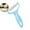 Blue, variant on VQPeo Peeler - Cabbage Graters Salad Potato Slicer Cooking Tools Wide Mouth Peeler Vegetables Fruit Stainless Steel Knife Kitchen Accessories