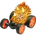 thumbnail image 3 of Spike LED Dinosaur RC Car with Remote Control, Light Up Stunt Vehicle with Tumbling Action, Age 4+, 3 of 5