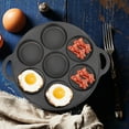 thumbnail image 6 of Egg Poacher Microwave Cast Iron Pan Trustworthy Frying Seven-holes, 6 of 8