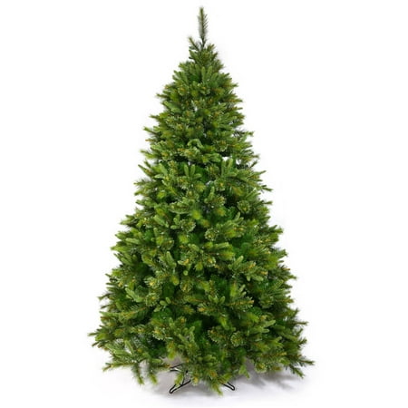 Vickerman 7.5' Cashmere Slim Artificial Christmas Tree with 600 Multi-Colored LED