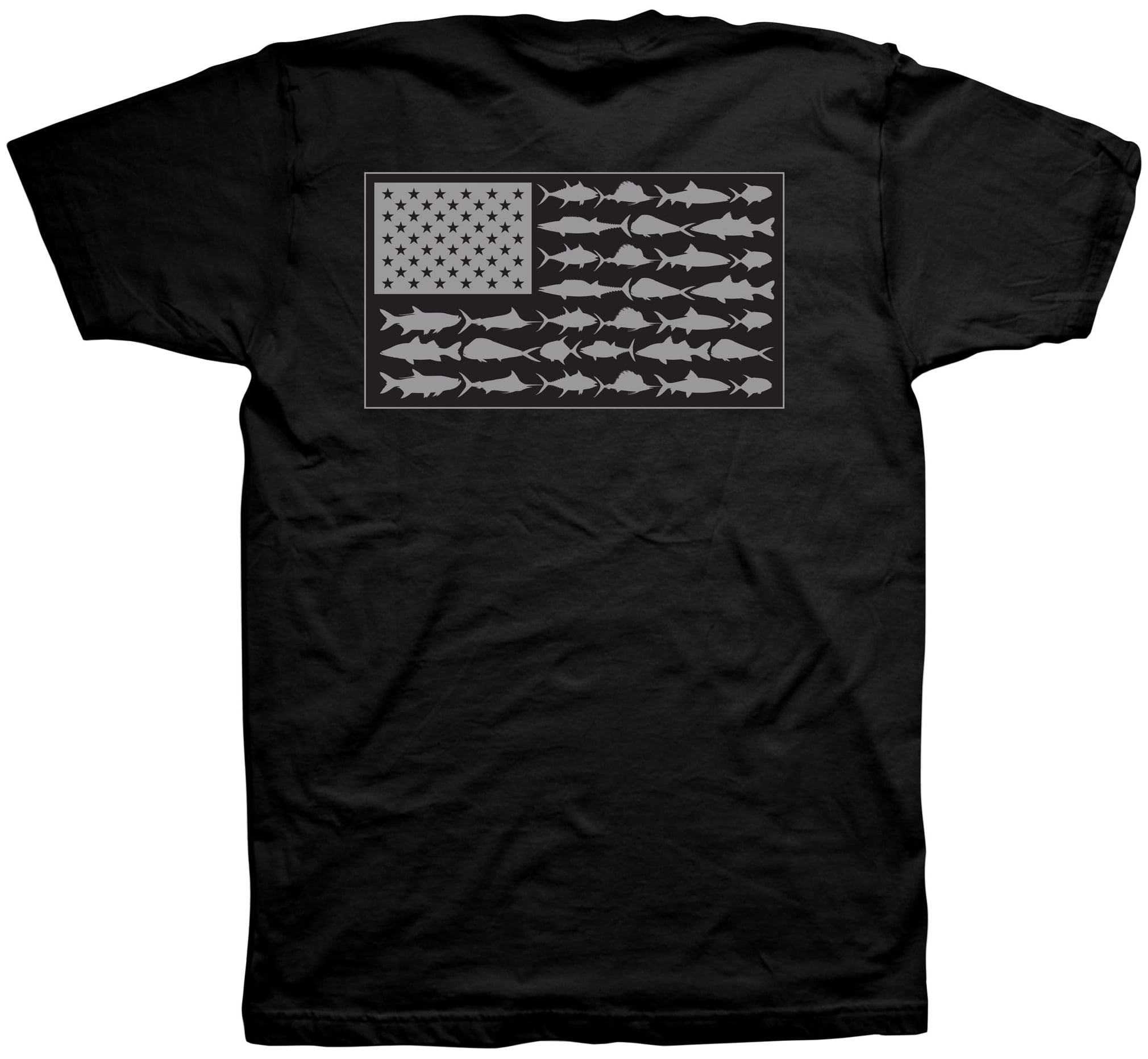 Download Columbia Pfg Americana Saltwater Fish Flag T Shirt Black Xl Walmart Com Walmart Com