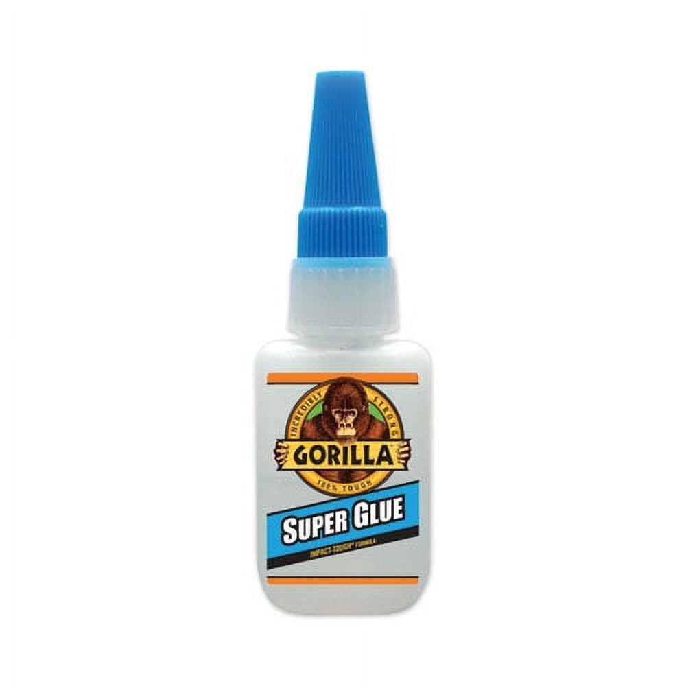 Super Glue, 0.53 Oz, Dries Clear | Bundle of 2 Each
