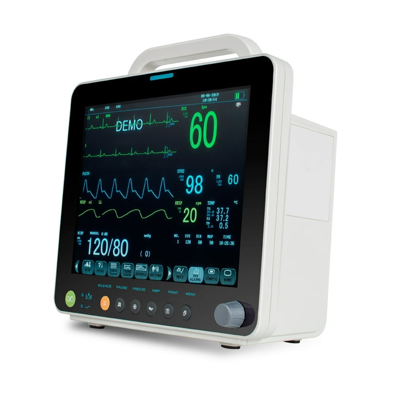 ECG vital signs monitor - PAVO - aXcent medical - SpO2 / NIBP / TEMP