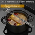 thumbnail image 3 of 2 Pieces Stainless Steel Spaghetti Server Set Stainless Steel Spaghetti Pasta Tong Pasta Spoon Server Fork, 3 of 5