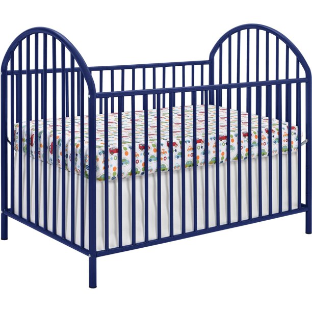 Cosco Prism Metal Crib Navy Blue