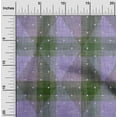 thumbnail image 2 of oneOone Cotton Poplin Bluish Violet Fabric Check Argyle Dot Diy Clothing Quilting Fabric Print Fabric By Yard 42 Inch Wide, 2 of 5