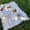 Cream, variant on 70x70 Bohemian Picnic Mat Extra Large, Sand Proof Outdoor Camping Blanket Machine Washable, Lightweight Portable Travel Tarp for 5-7 Adults Beach Park Grass (Pink-T-Grid)