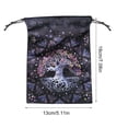 thumbnail image 2 of 2023 Tarot Cards Sac De Rangement En Velours Pour Cartes De Tarot Oracle Sorcire Ination Accessoires Proximit Wstring Gt Fournitures 2022, 2 of 5