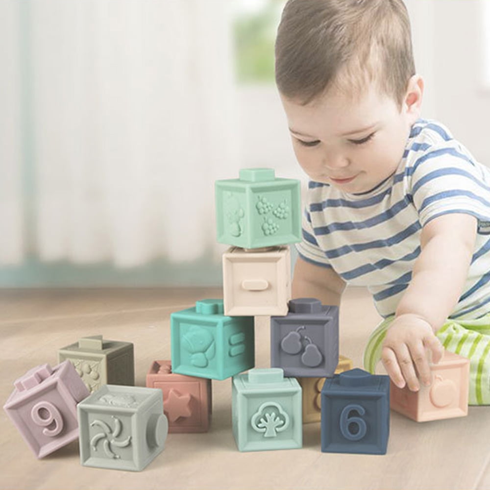 12pcs baby building blocks toy