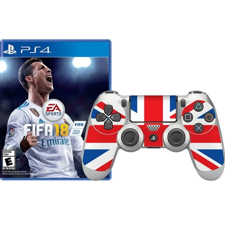 FIFA 18 and England Skin Controller, Electronic Arts, PlayStation 4,