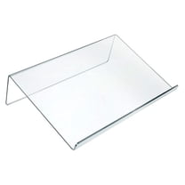 Displays - 515542 - Acrylic Book Stand Holder 3/16" Thick, Size: 18"W x 12"D x 5"H