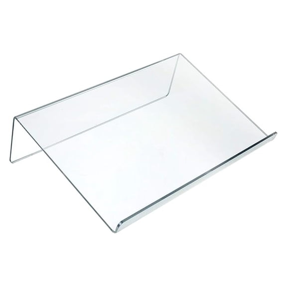 Displays - 515542 - Acrylic Book Stand Holder 3/16" Thick, Size: 18"W x 12"D x 5"H