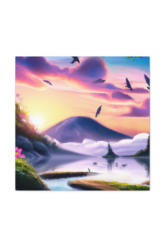 Magnificent Mountain Majesty - Canvas