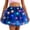 A-Blue754, variant on XIAONU Light-Up Blue Tulle Tutu Skirt For Women Flared Layered Mini Skirt Vibrant Playful Festival Skirts