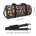 thumbnail image 2 of Sikiie Bowling Colorful Duffel Bag, Travel Bag, Sports Gym Bag - Ideal for Sports, Gym, Overnight Stays, 2 of 6