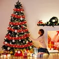thumbnail image 5 of Dalrosia 16.4FT Christmas Prelit Tinsel Garland with Lights 50 LED Hanging Lighted Christmas Garland Xmas Tinsel Garland for Xmas Tree Home Decor, 5 of 6