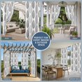 thumbnail image 5 of Grey Leaves Outdoor Curtains for Patio Waterproof,Windproof Privacy Curtains with Weighted Bottom,Gray Summer Tropical Plant Aesthetics Outside Drapes for Picnic Garage Yard Cabana 54"x95" 1 Panel, 5 of 8