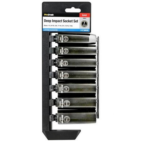 UPC: 0035794196110 | Allied International 1/2In Drive Sae Impact Socket Set 7Pc