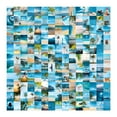 thumbnail image 3 of Idea4wall 4pcs Dynamic Blue and Turquoise Beach Vivid Oceanic and Tropical Scenes Wall Murals, Removable Self-Adhesive Stick Wallpaper Large Wall Stickers for Home Decorative, 96"x96", 3 of 5