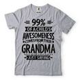 thumbnail image 5 of Women's Grandma T-Shirt Funny Grandma Shirt Grandma Shirts Grandmother Gift Grandmother Shirt (Medium Military Green), 5 of 6