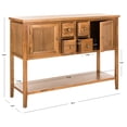 thumbnail image 4 of SAFAVIEH Charlotte Storage Sideboard Oak, 4 of 7