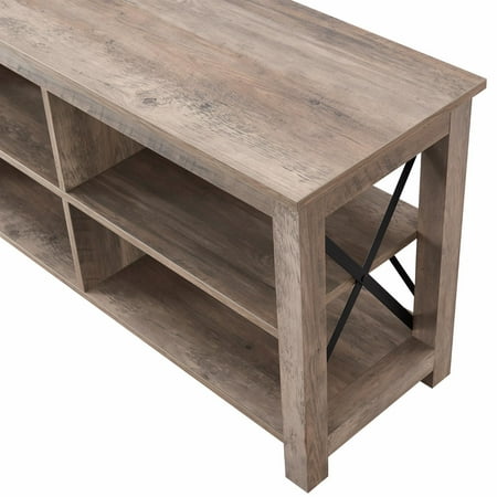 Camden&Wells - Sawyer TV Stand for TVs up to 75" - Gray Oak
