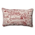 thumbnail image 1 of Pillow Perfect 581309 Vacances Poinsettia Rectangulaire Jeter Oreiller, 1 of 2