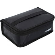 MIER Small Reusable Insulated Lunchbox Bag 3 Liter Mini Coolers, Black