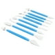 thumbnail image 4 of Juego de 8 herramientas para decoración de pasteles, pluma de grabado, suministros para pasteles, herramientas para hornear DIY, color azul, 4 of 14