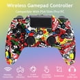 thumbnail image 5 of Wireless Controller Compatible with P4/P4 Slim/P4 Pro/Windows PC, Fire Street, 5 of 7