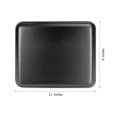 thumbnail image 2 of Bandeja de espuma Hygloss Products negra, 23 x 28 cm, para manualidades y alimentos, paquete de 25, 2 of 7