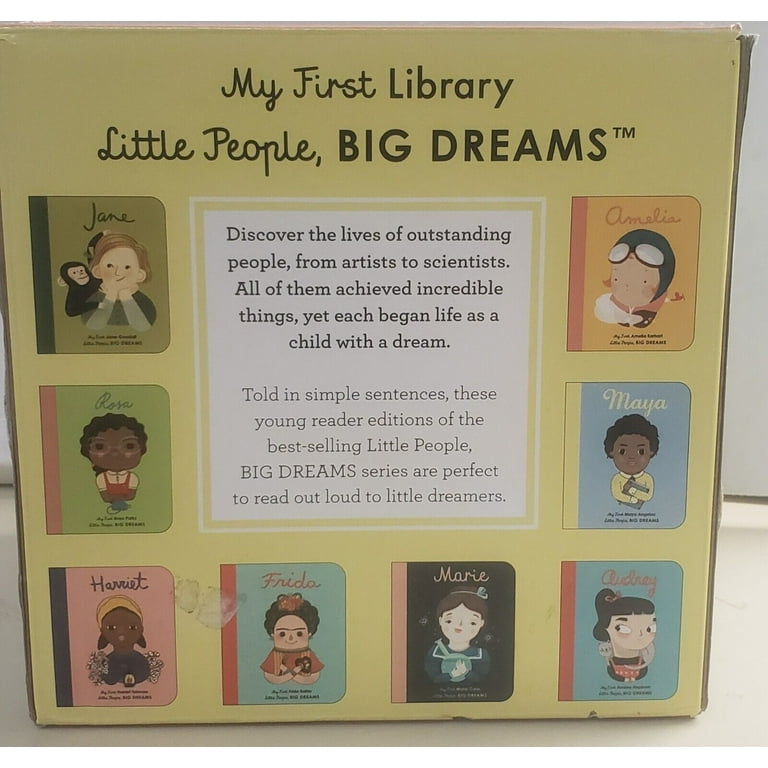 My First Library: Little People, Big Dreams - Walmart.com