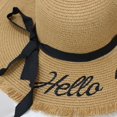 thumbnail image 3 of BEMS-1 paquete de sombrero de paja de ala ancha para mujer, sombrero enrollable plegable suave, 3 of 5