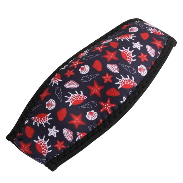 Cubierta de correa de máscara de buceo cubierta neopreno Conveniente adultos hombres mujeres protector reutilizable para natación snorkel deportivo Estilo a